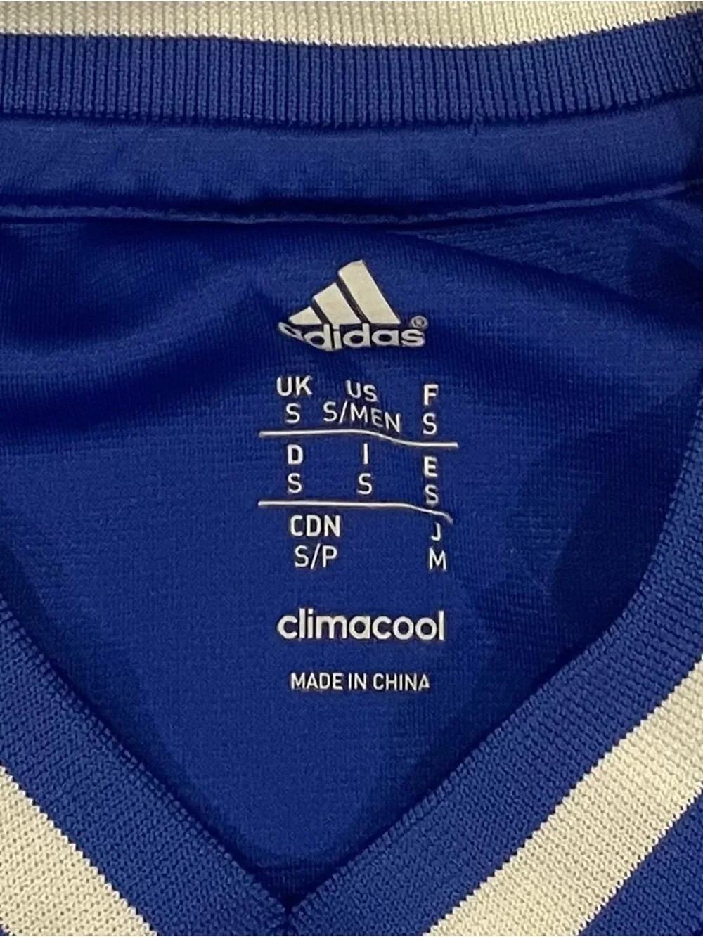 Adidas 2013/14 Chelsea FC Home Soccer Jersey Blue Z27633 Men’s Size Small